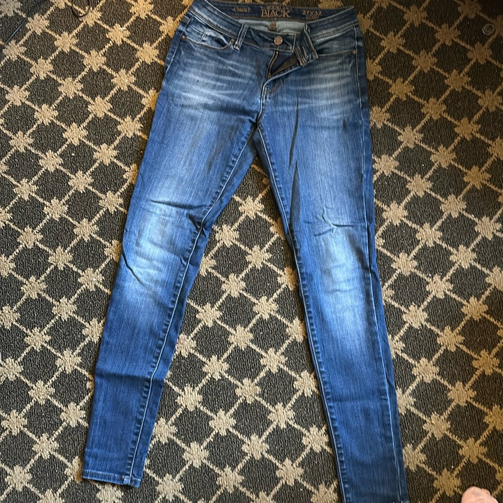 Skinny Jeans , Buckle Brand BLACK, size 27x32